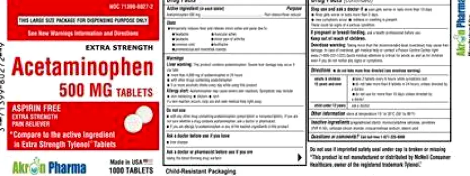 Person checking medication labels for acetaminophen content to avoid exceeding daily safety limits