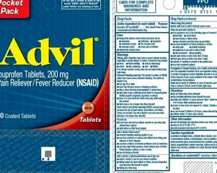 Two over-the-counter medicine boxes placed side by side, showing the front panels and Drug Facts labels