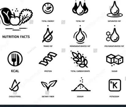 Illustration of balanced nutrition