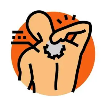 Illustration of pain management and gentle movement
