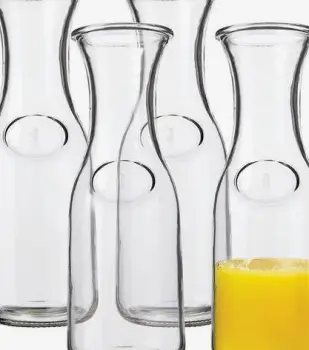 A 3-liter measuring carafe with milliliter markings, used for accurately measuring out 3 liters
